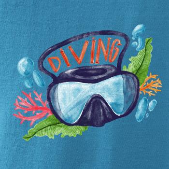 Diving obrázek kreslený