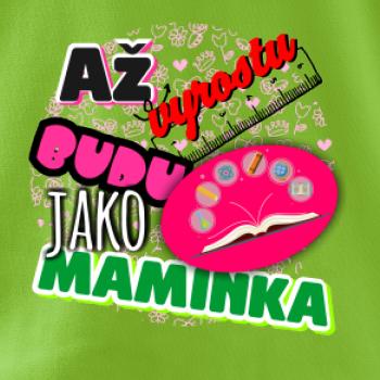 Až vyrostu budu jako maminka - učitelka