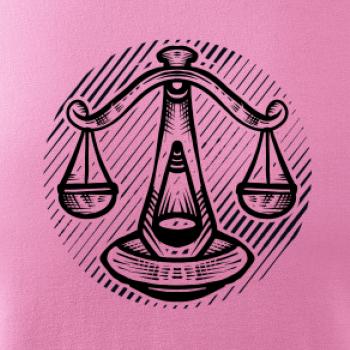 Váhy čárkovaný kruh