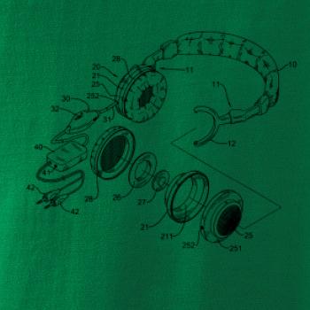 Nákres sluchátko s mikrofonem