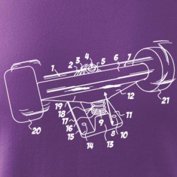 Skateboard nákres kolečka