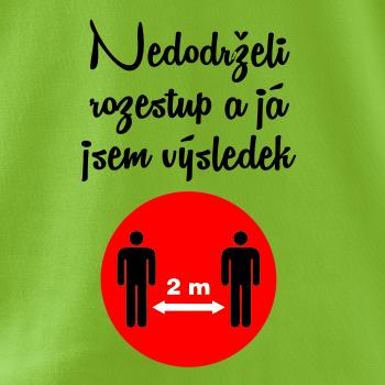 Nedrželi rozestup - výsledek