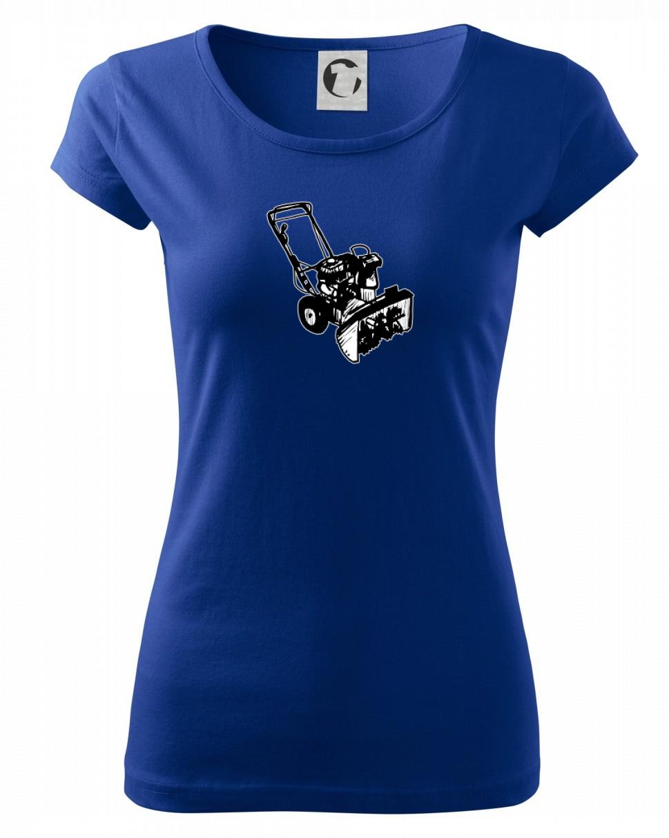 Sněhová fréza kresba