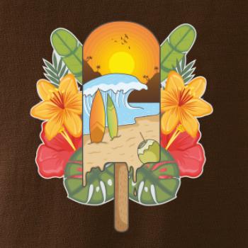 Léto, nanuk, moře, pláž