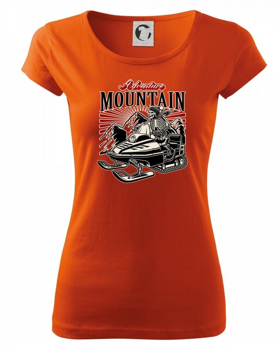 Sněžný skútr kostra