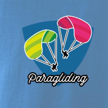 Paragliding dva padáky
