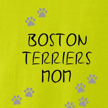 Boston Teriers mom Bostonský teriér (reflexní tlapky)