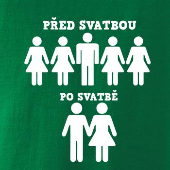 Před a po svatba Před a po svatba