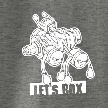 Lets Box nápis