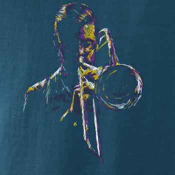 Jazz trombon splash