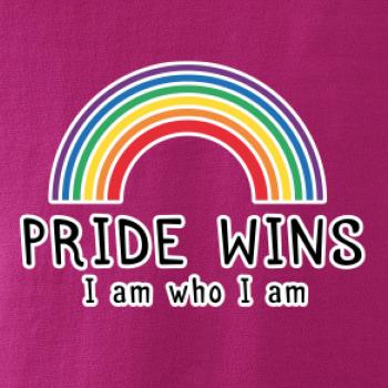 Pride wins i am who i am
