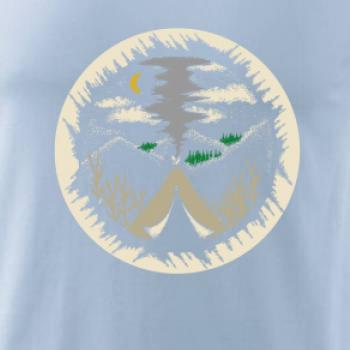 Indiánské teepee v kruhu