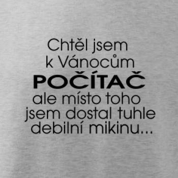 Chtěl jsem k Vánocům počítač