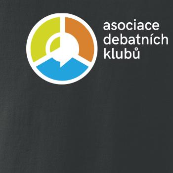 Asociace debatních klubů logo s textem