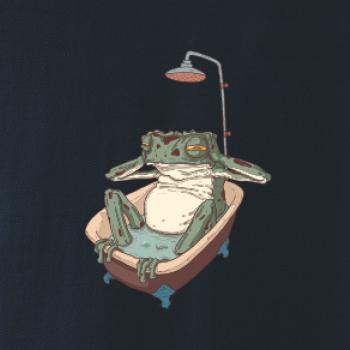 Žába ve vaně