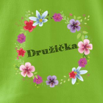 Družička s květy