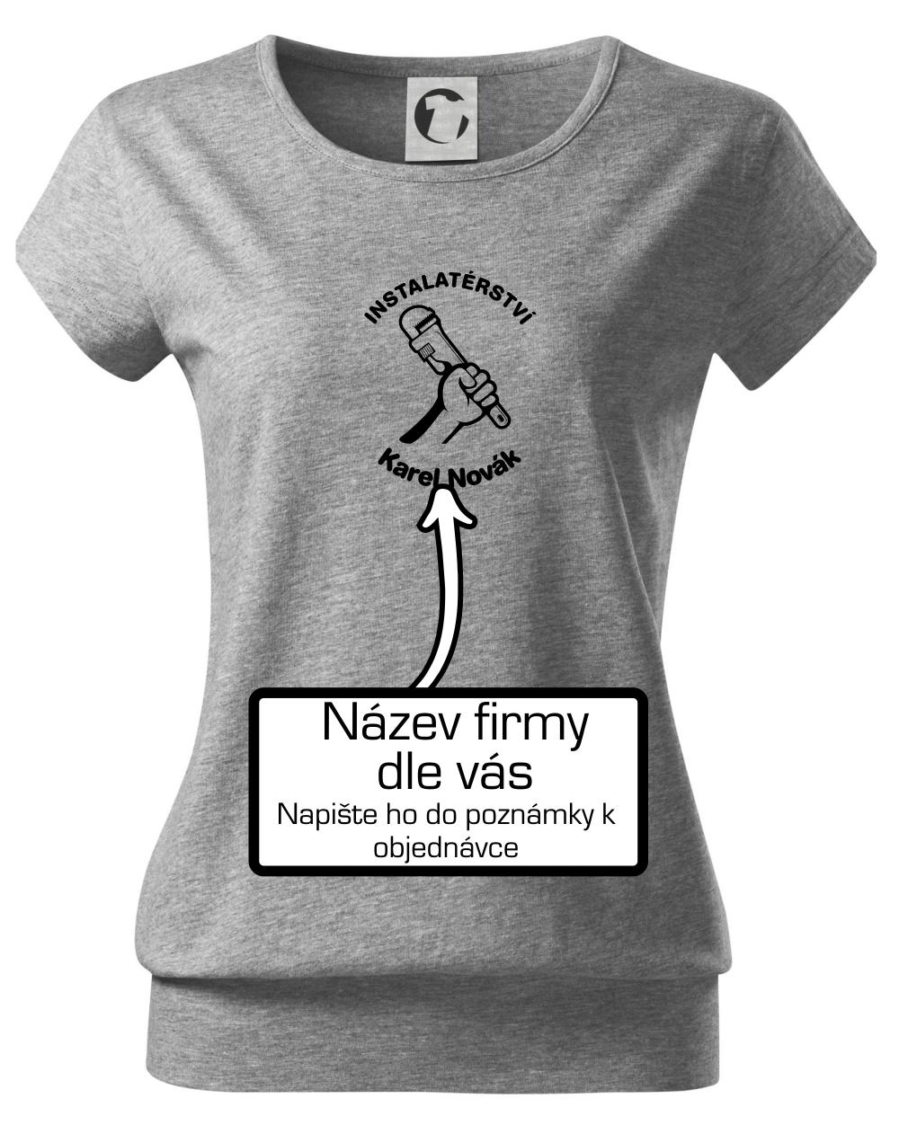 Instalatérství vlastní nápis