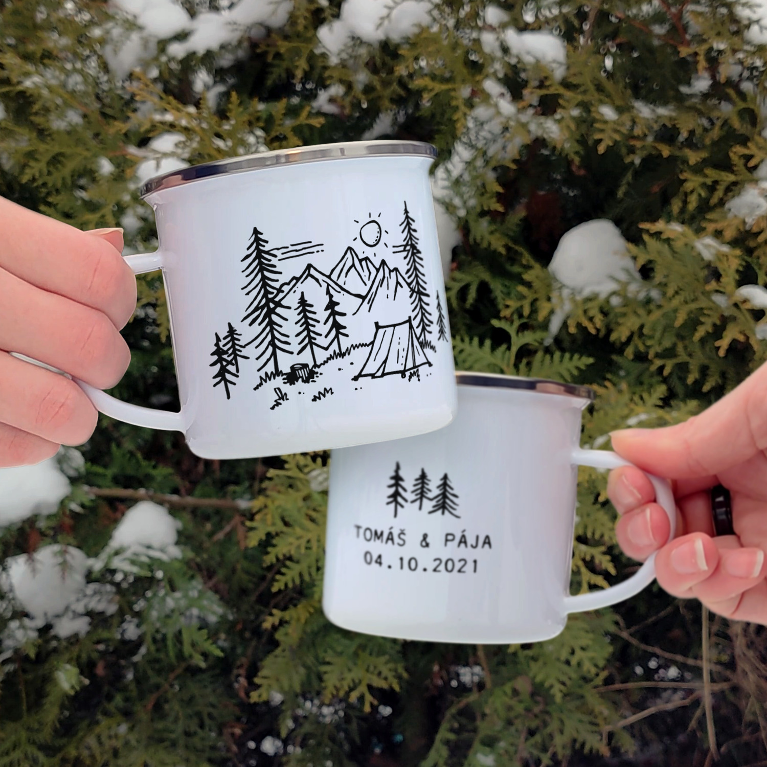 Cestovní párový plecháček