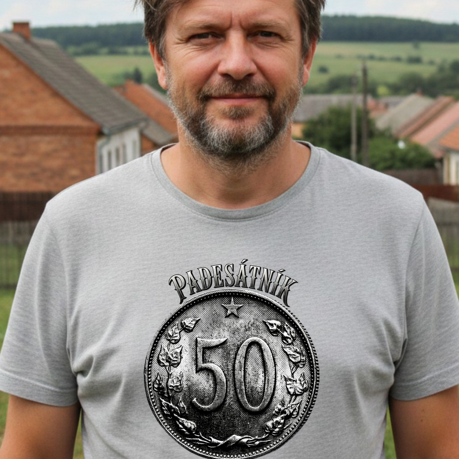 Padesátník 1963 - 1978 s nápisem