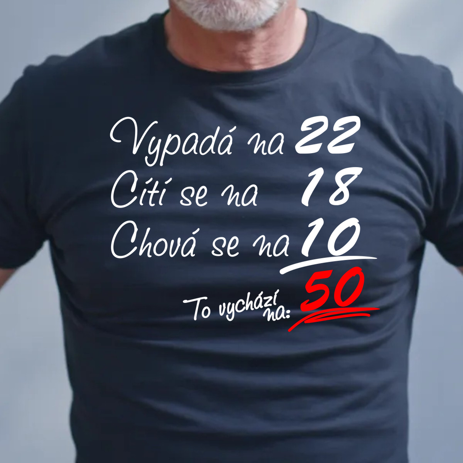 Vypadá, cítí se, chová se - 50 let
