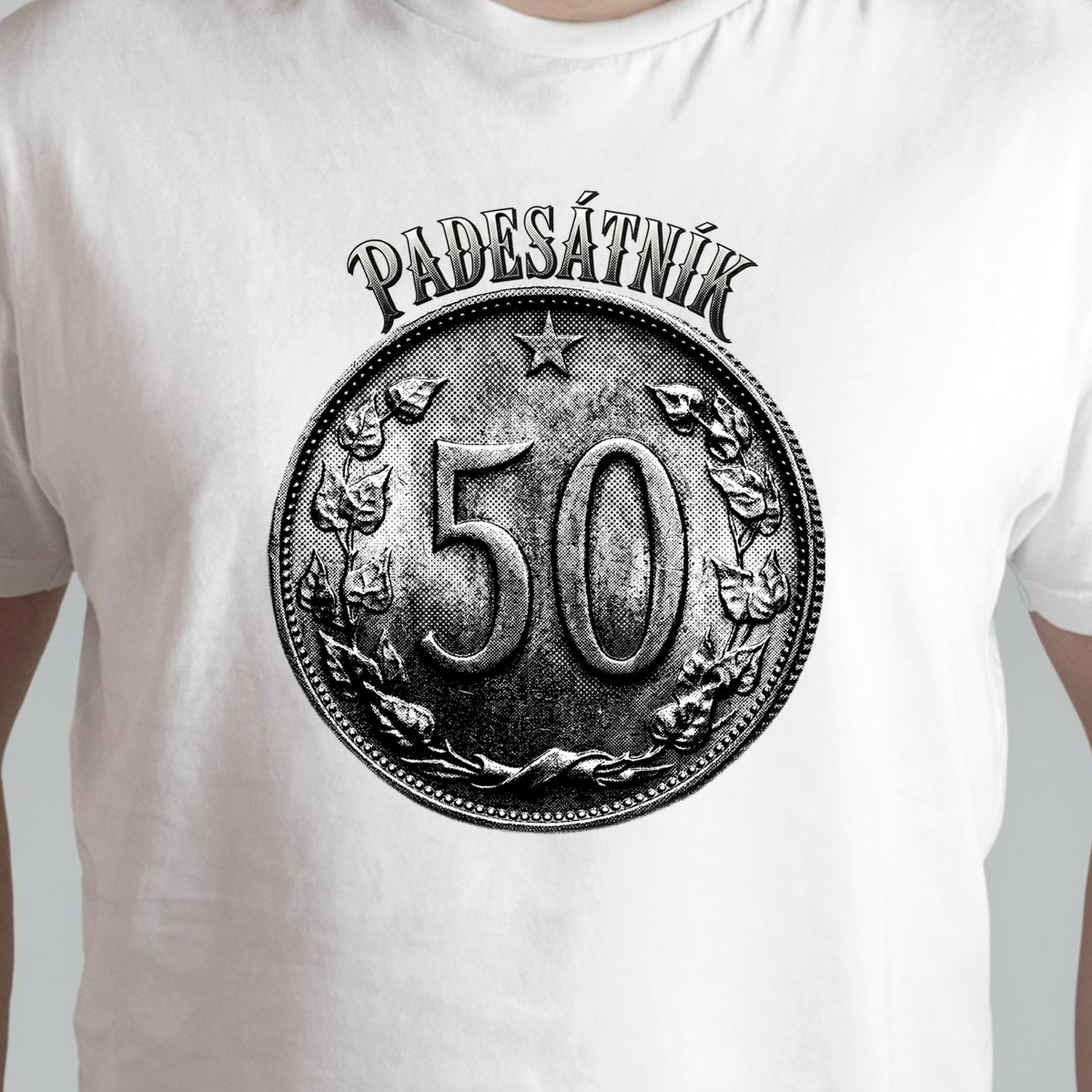 Padesátník 1963 - 1978 s nápisem