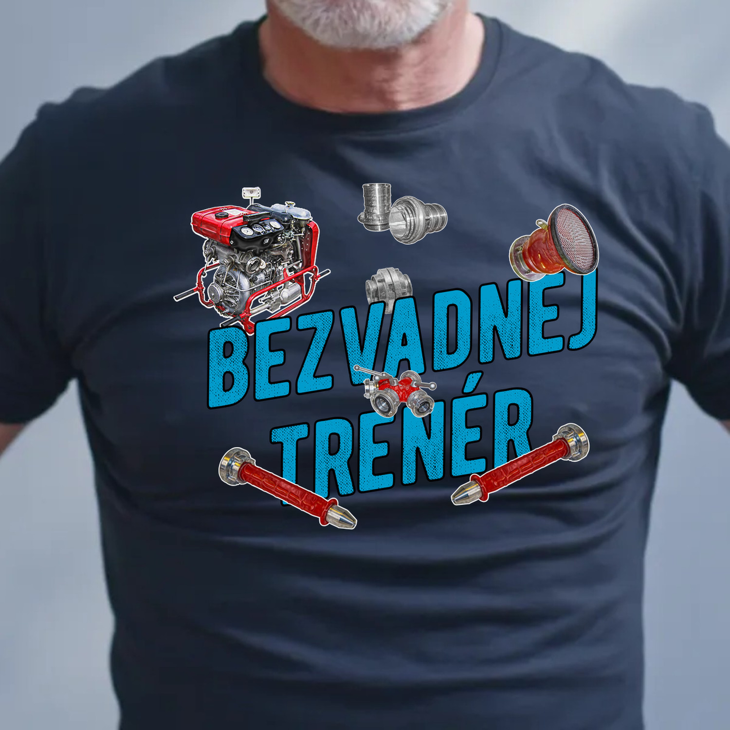 Bezvadnej trenér hasičů