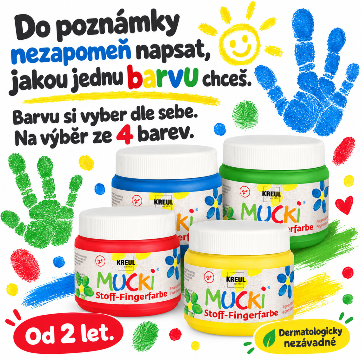Otisky dlaní - základní škola - 9 let