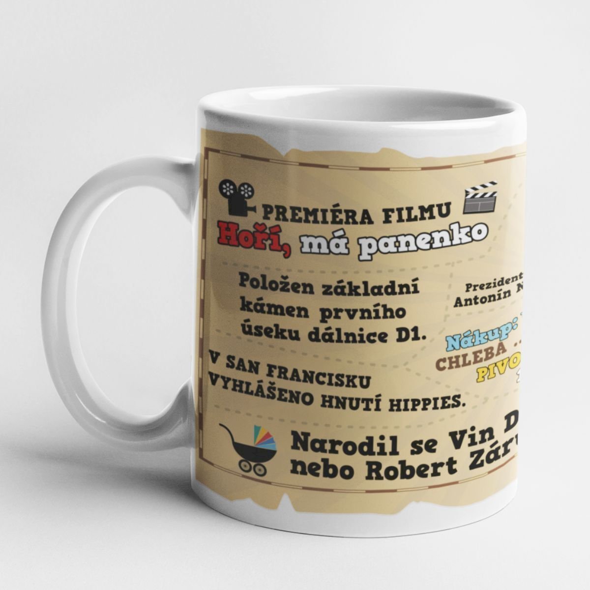 Hrnek - 1967 v kostce pro ženu