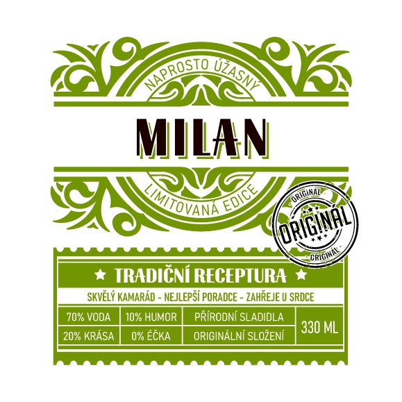 Hrnek - Se jménem - Milan