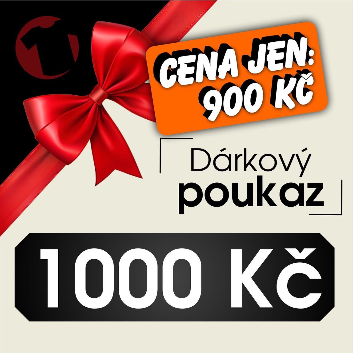 Dárkový poukaz 1000 Kč – Dej dárek, co rozesměje!