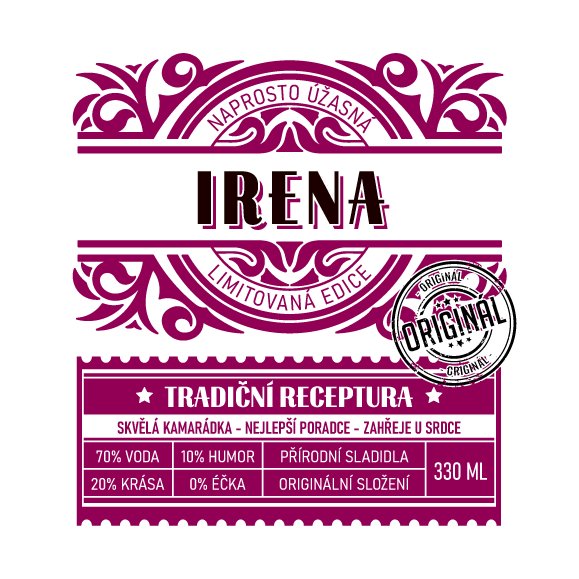 Hrnek - Se jménem - Irena