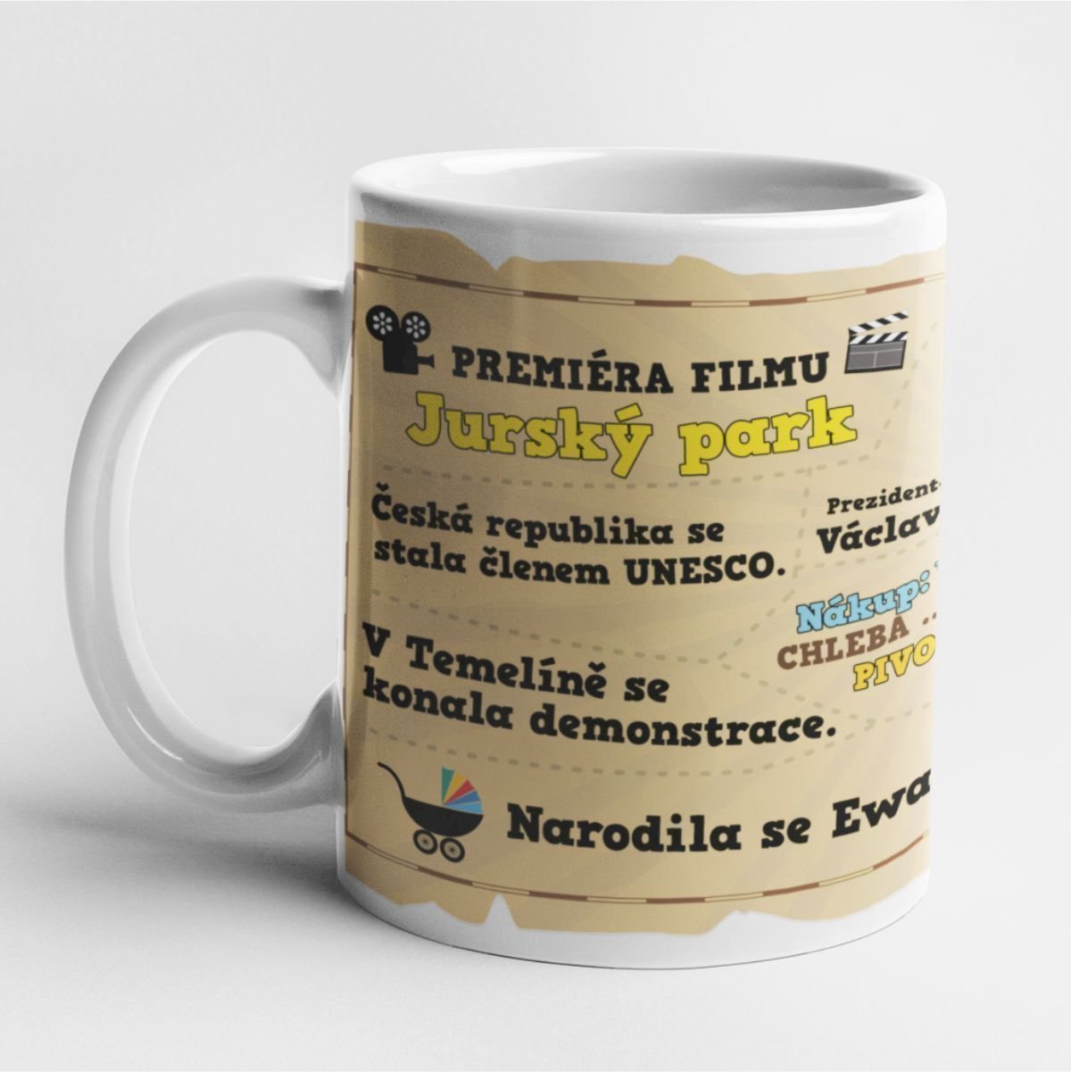 Hrnek - 1993 v kostce pro ženu