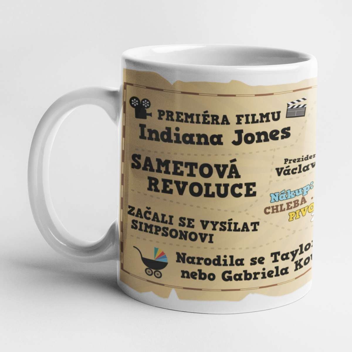 Hrnek - 1989 v kostce pro muže