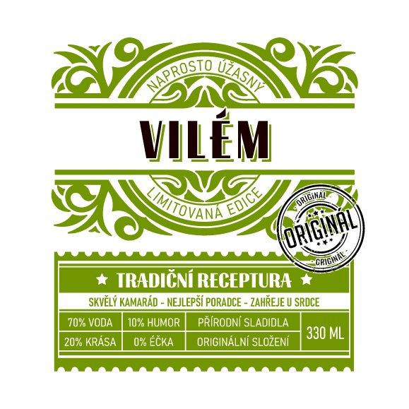 Hrnek - Se jménem - Vilém