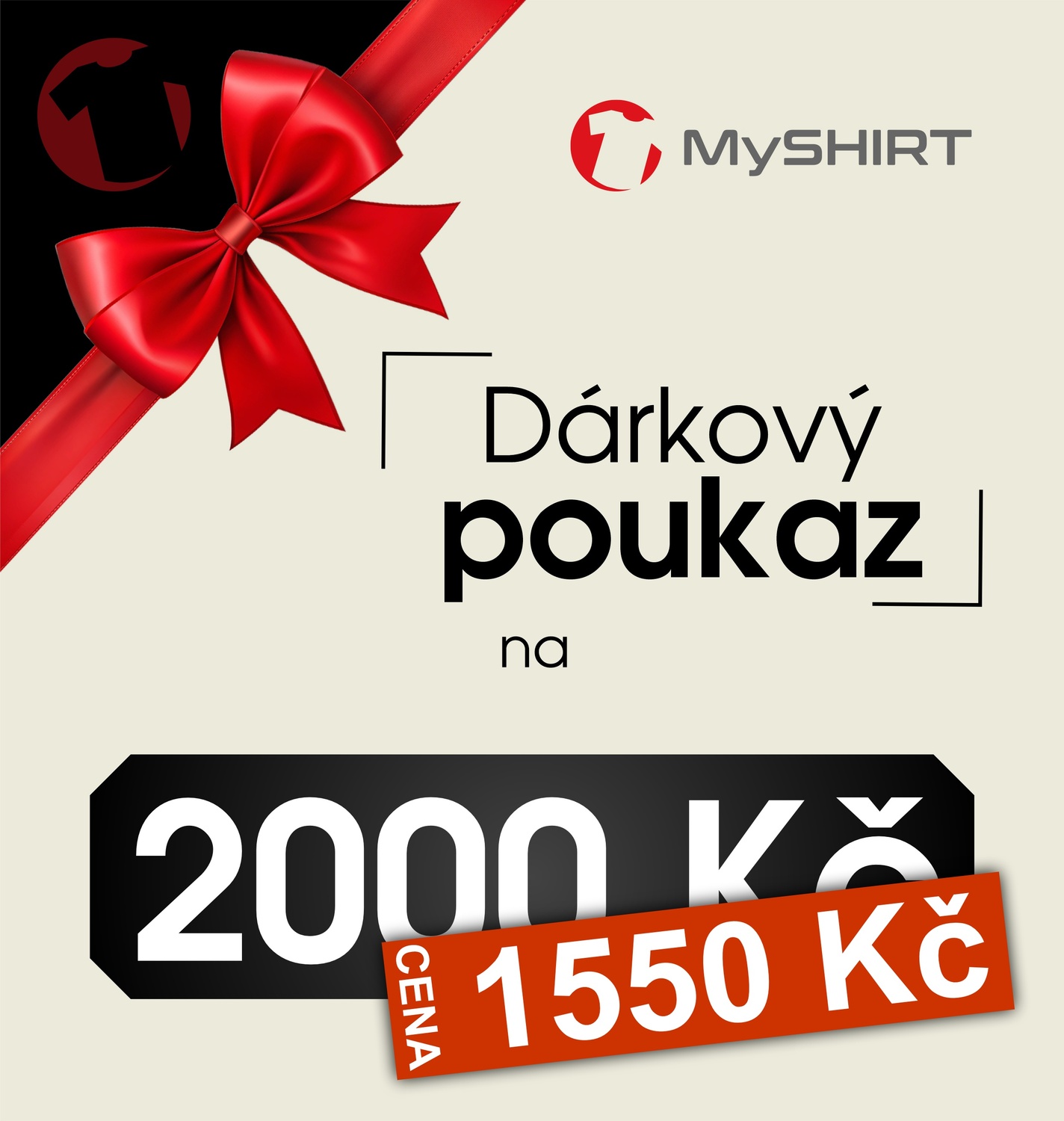 Dárkový poukaz 2000 Kč – Dej dárek, co rozesměje!