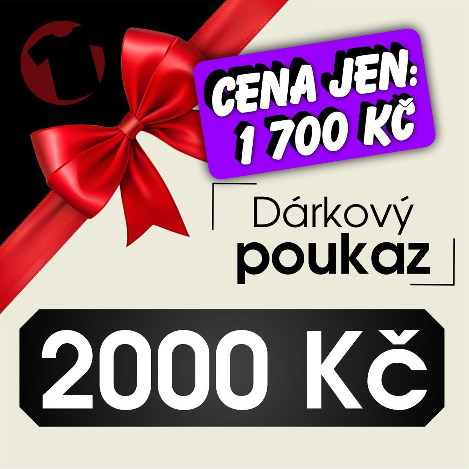 Dárkový poukaz 2000 Kč – Dej dárek, co rozesměje!