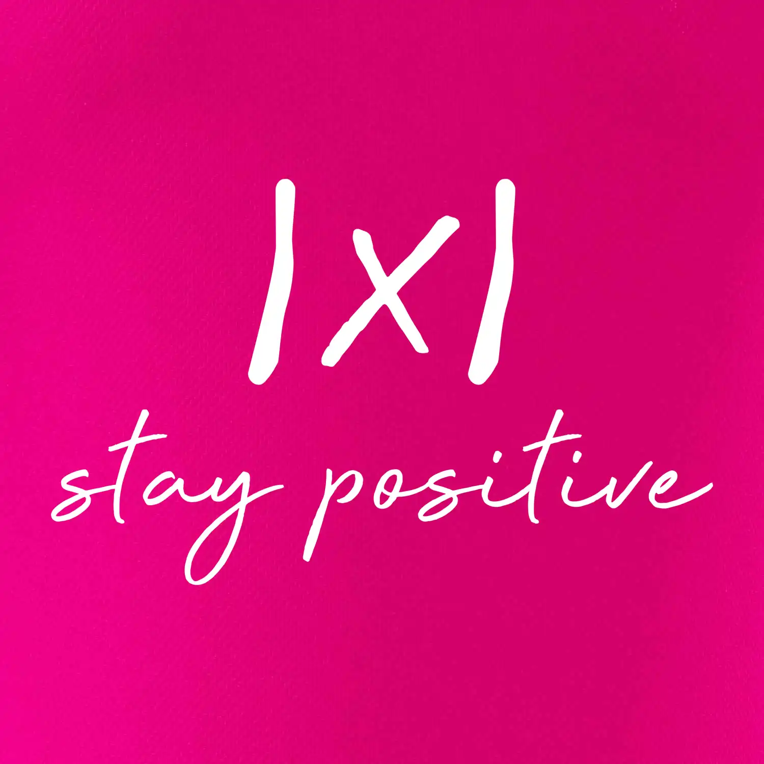 Absolutní hodnota - stay positive