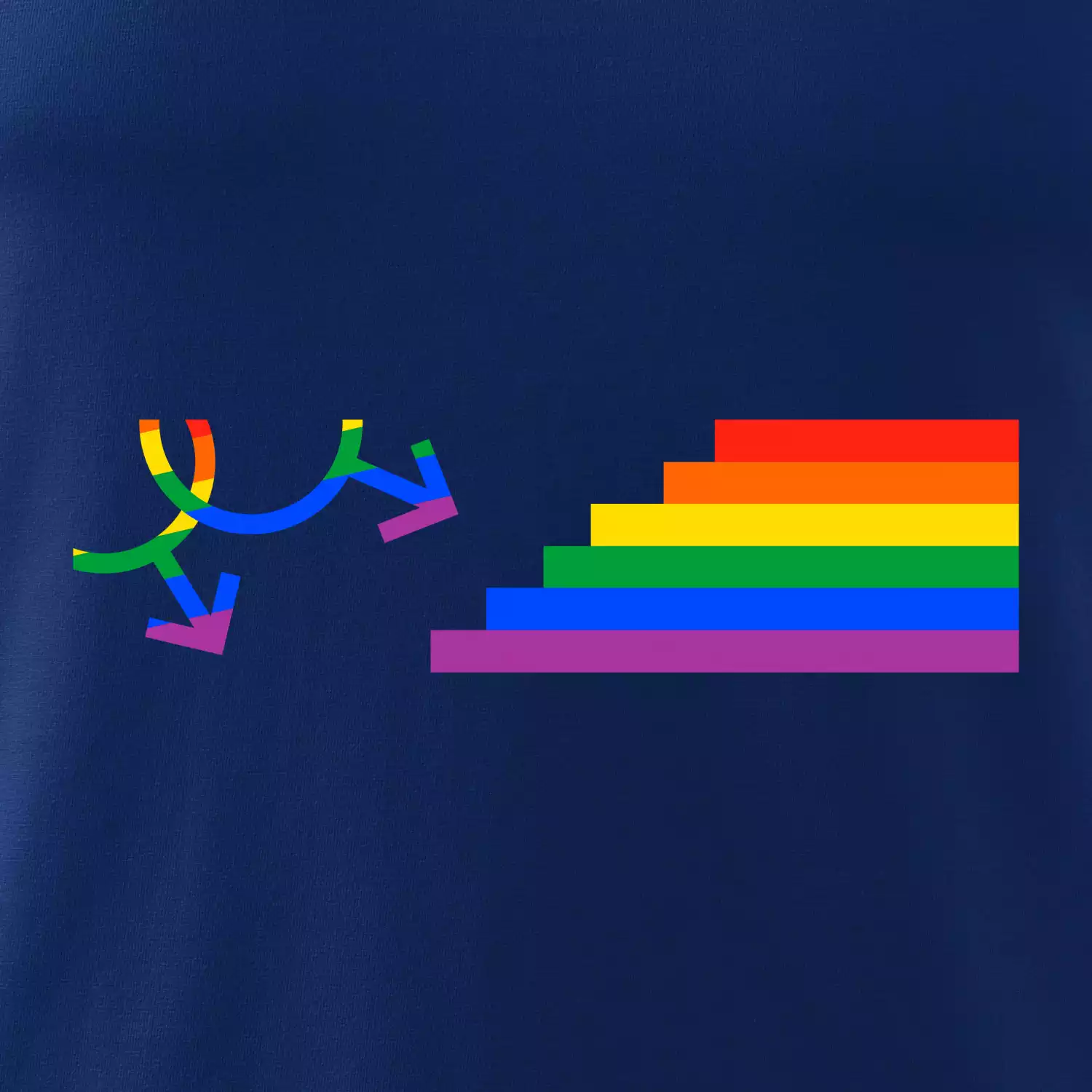 Gay symbol duha