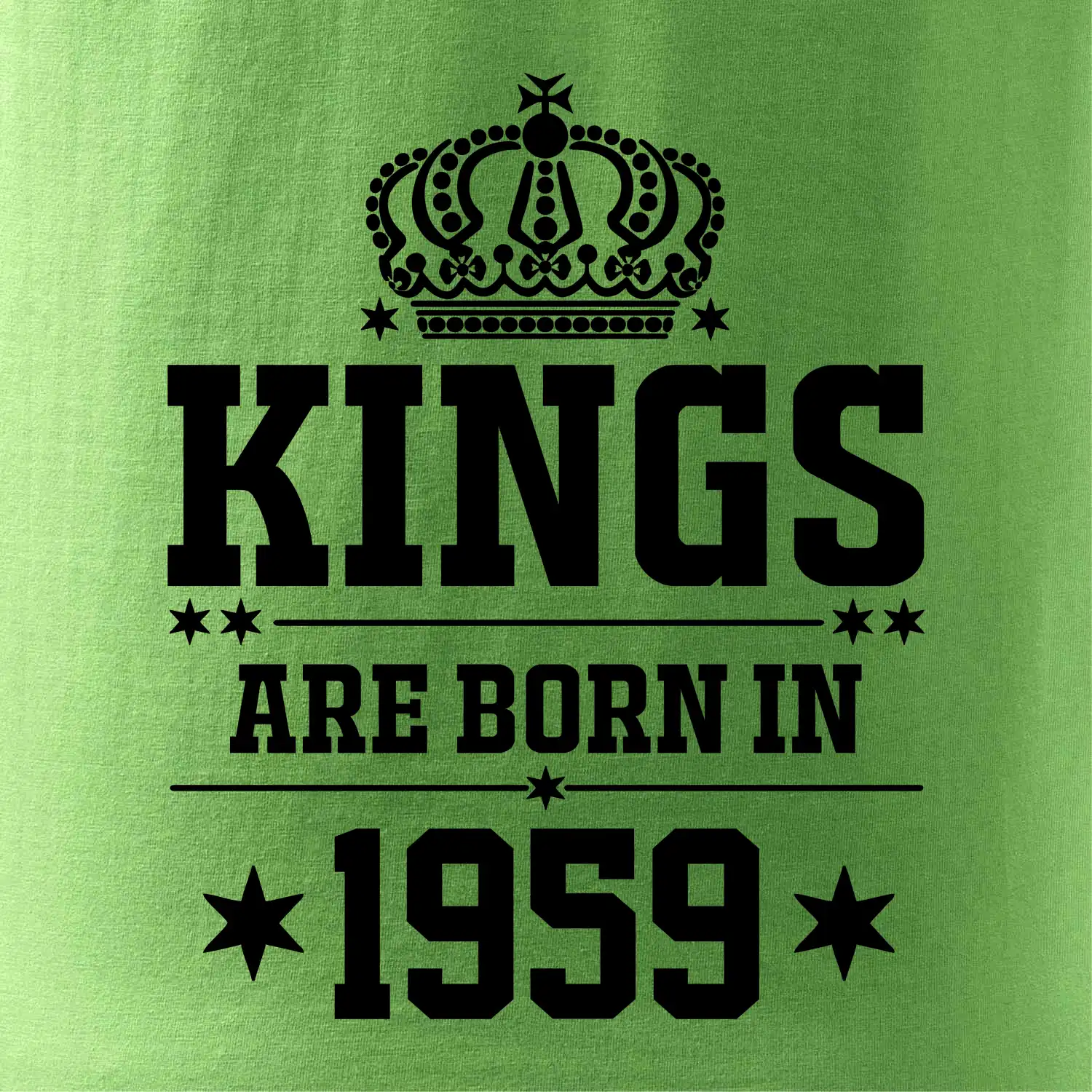 Kings are born in 1959