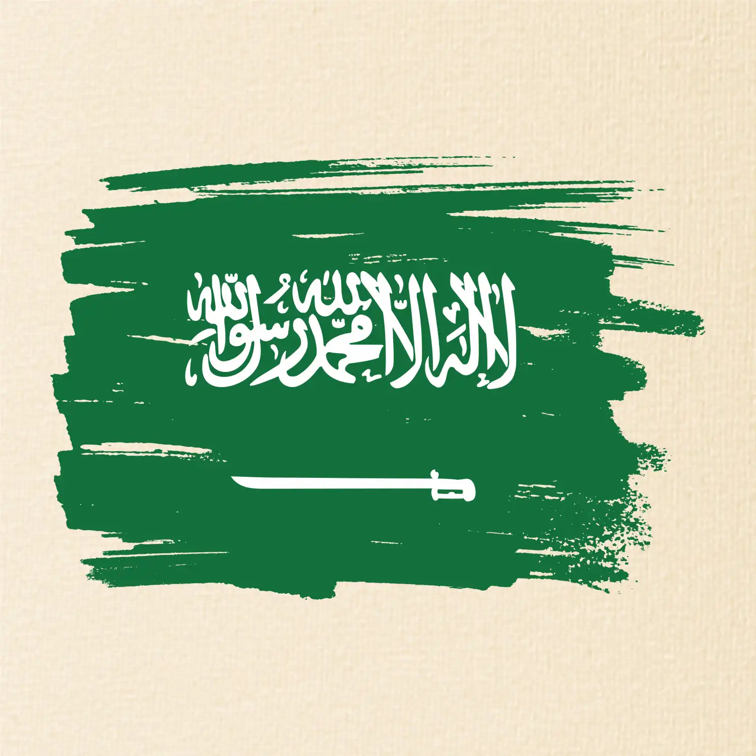 Saudská Arábie - vlajka
