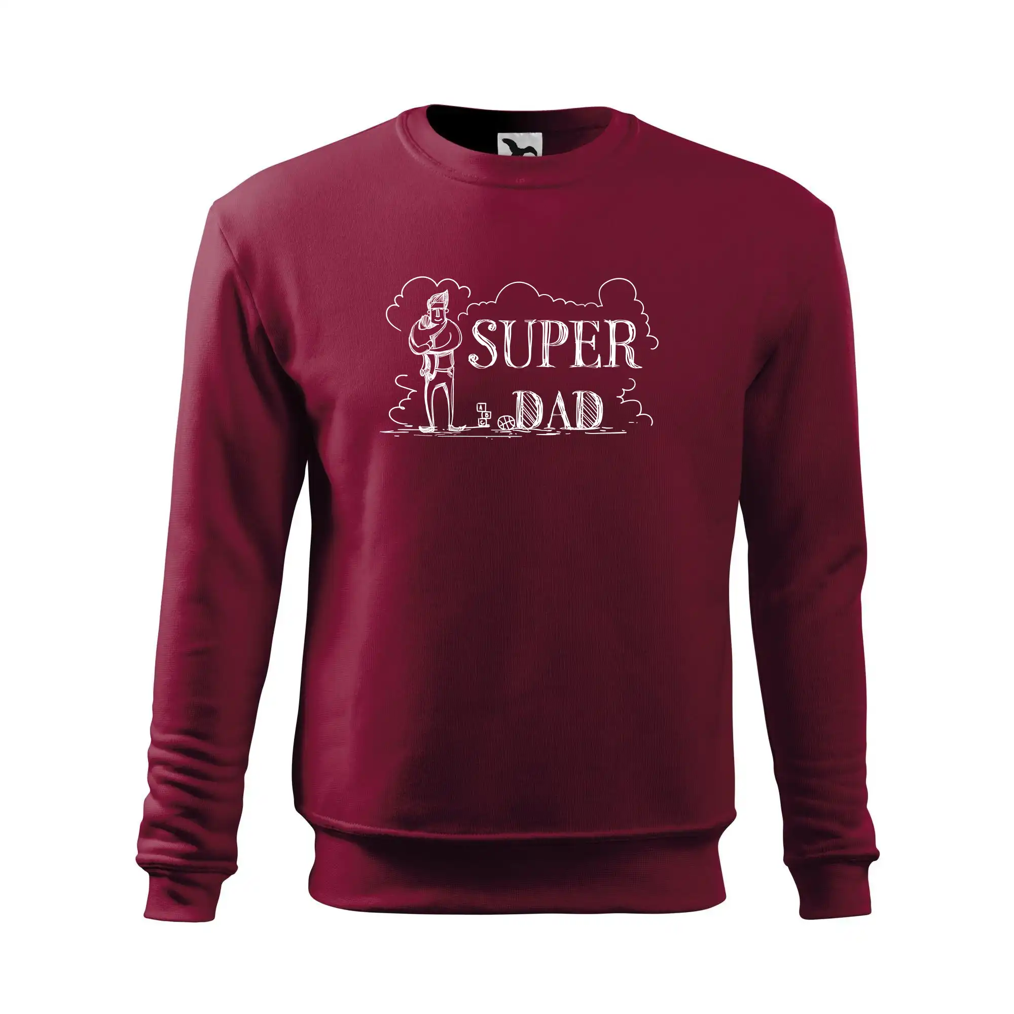 Kreslený nápis super dad