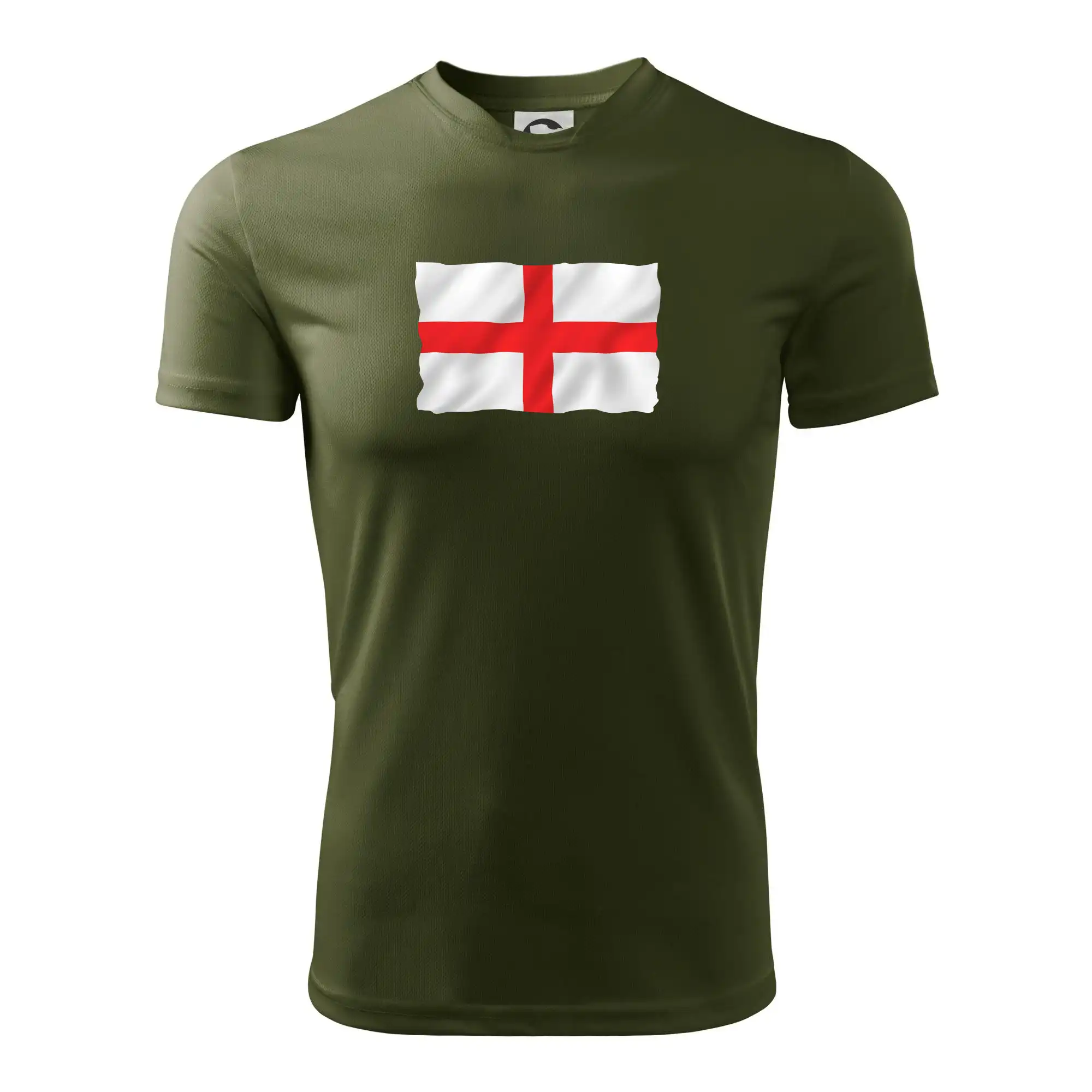 Anglická vlajka vlající