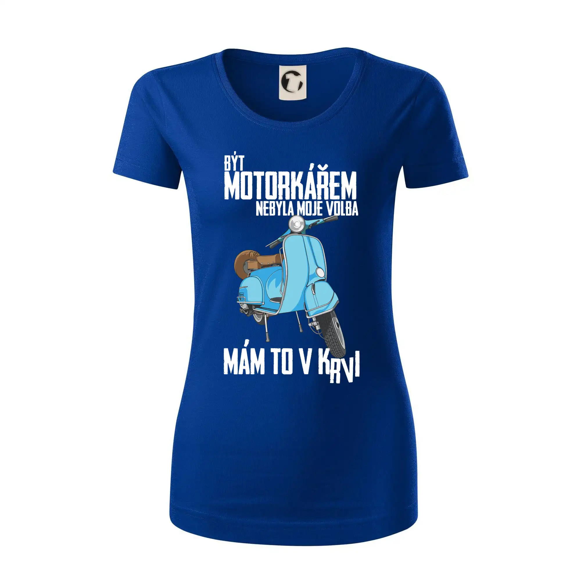 Být motorkářem nebyla moje volba skútr