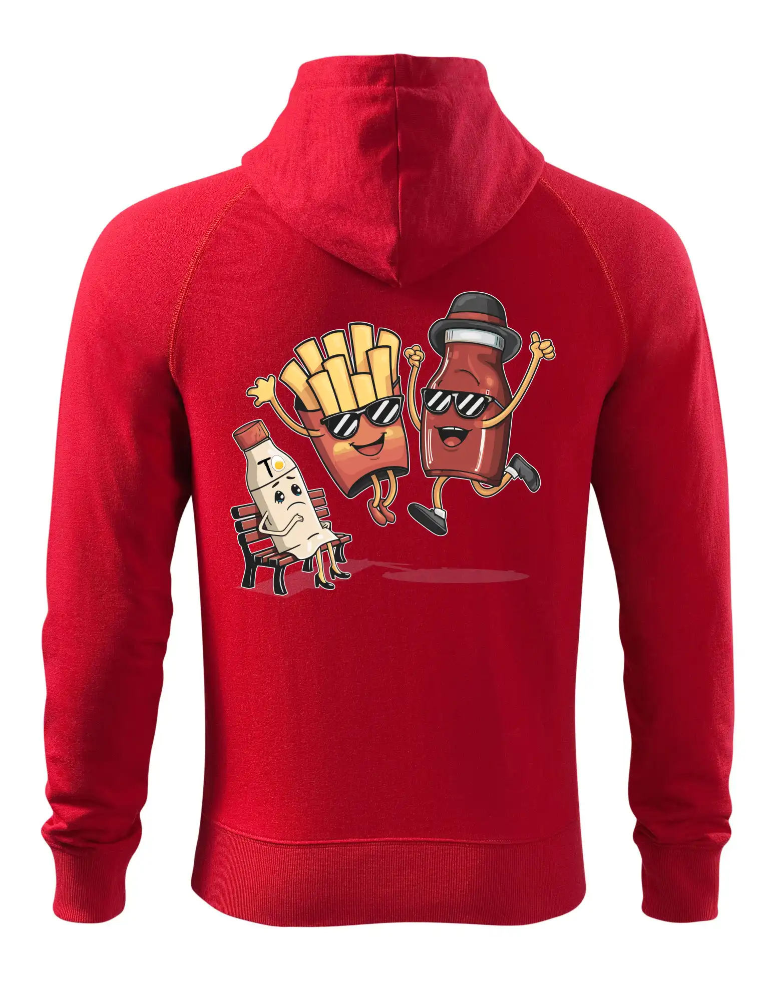 Souboj o hranolky kečup tatarka