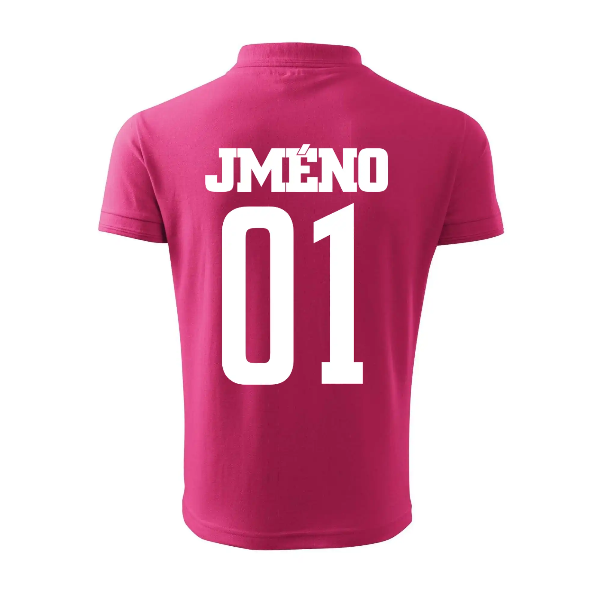 Fotbalový dres - vlastní jméno a číslo