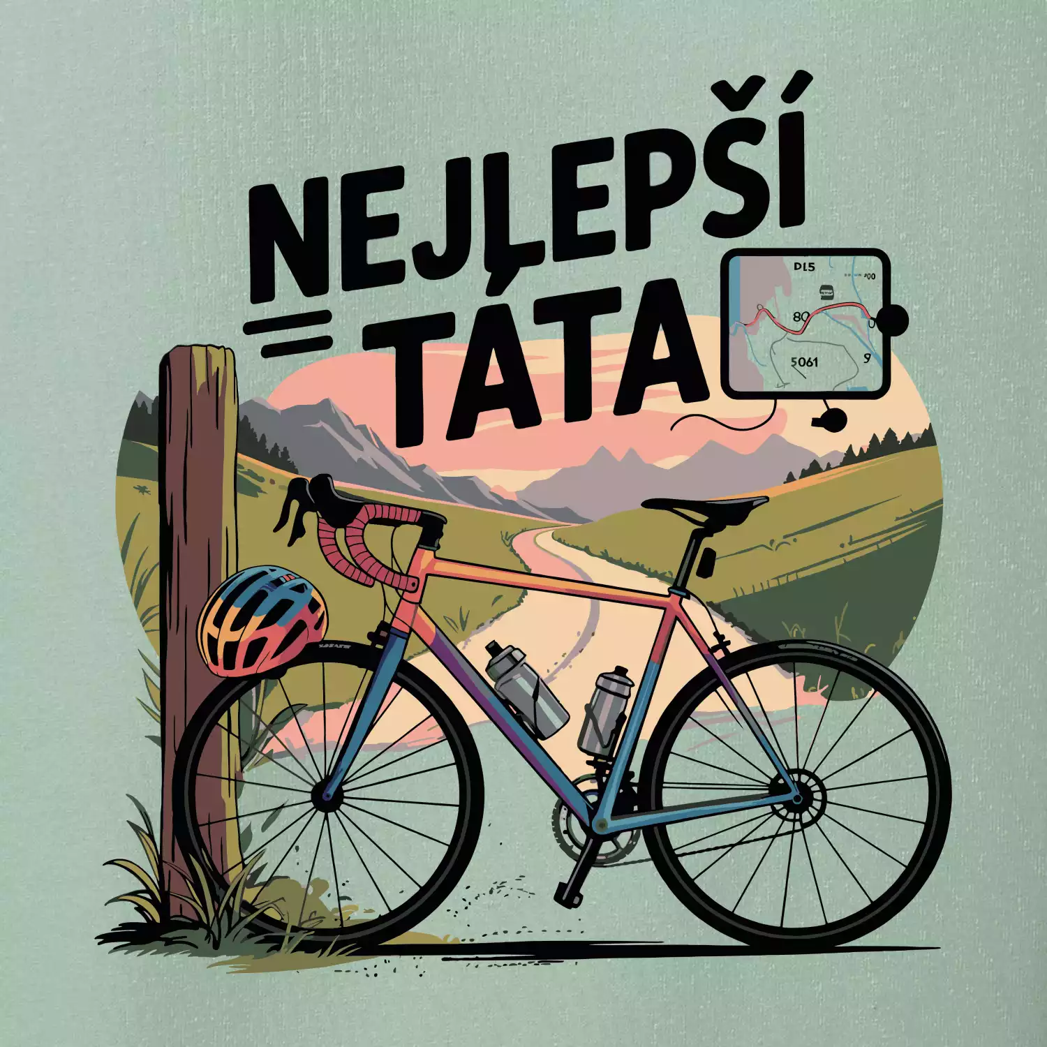 Nejlepší táta - cyklista