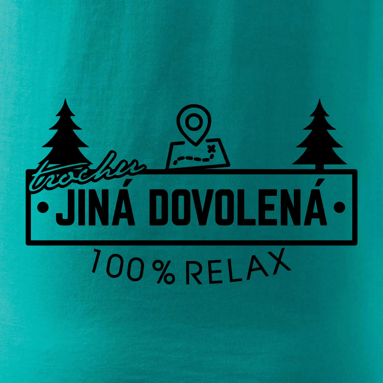 Trochu jiná dovolená mapa