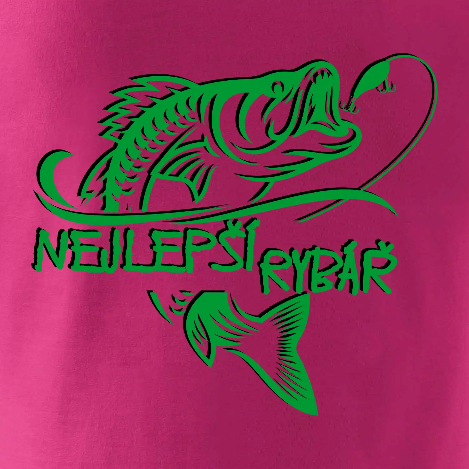 Nejlepší rybář ryba na háčku