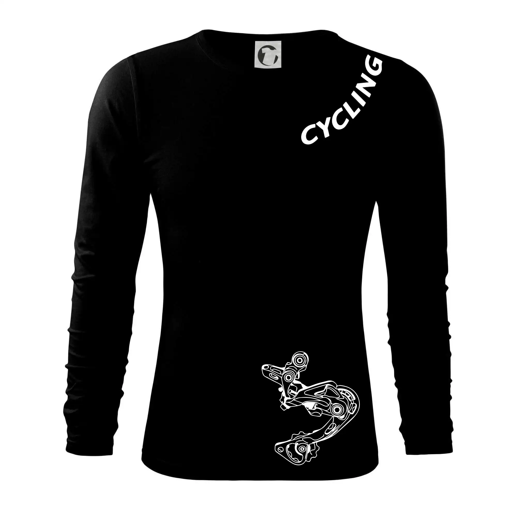 Cycling nápis šikmo