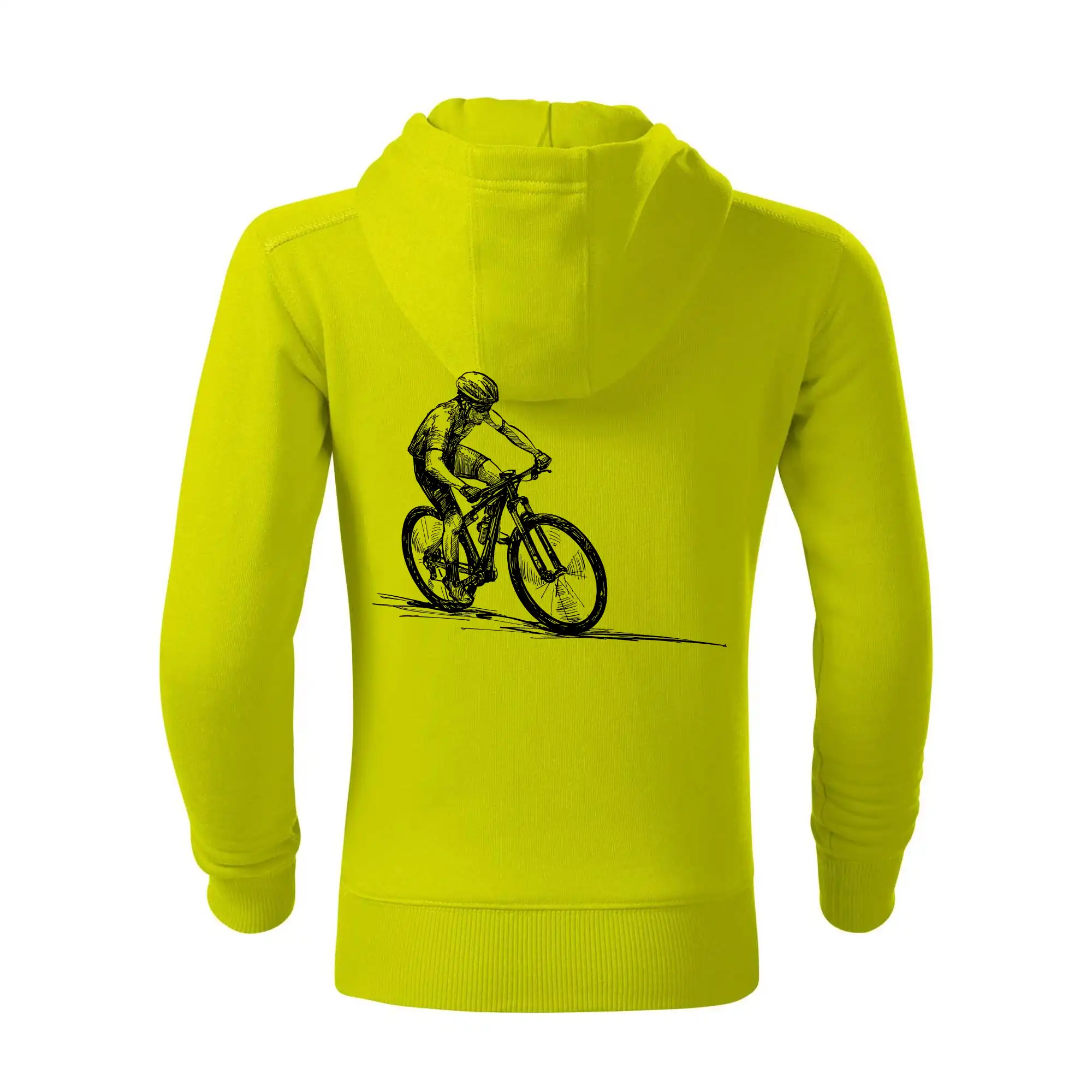 MTB kreslený cyklista